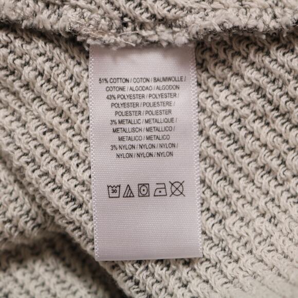 Saturday Sunday Anthropologie Rehearsal Cropped Hoodie Sweatshirt Gray Size L - Picture 8 of 11